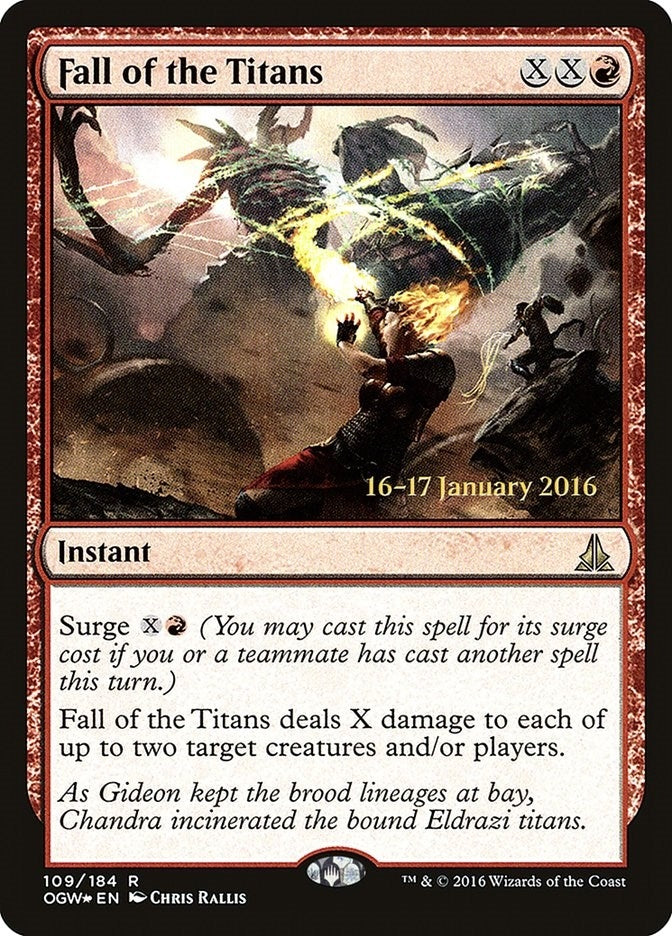 Fall of the Titans (109) (Prerelease Cards)