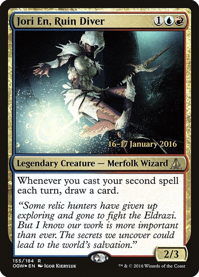 Jori En, Ruin Diver (155) (Prerelease Cards)