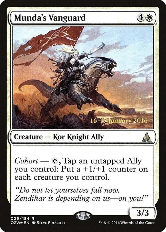 Munda's Vanguard (29) (Prerelease Cards)