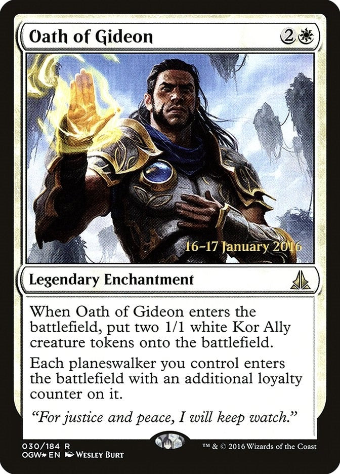 Oath of Gideon (30) (Prerelease Cards)