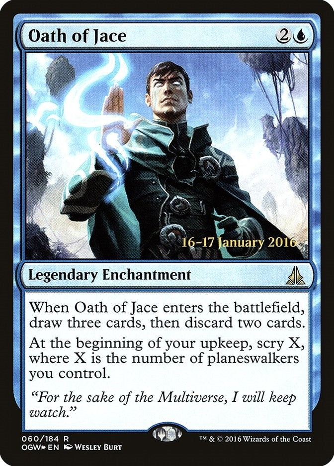 Oath of Jace (60) (Prerelease Cards)