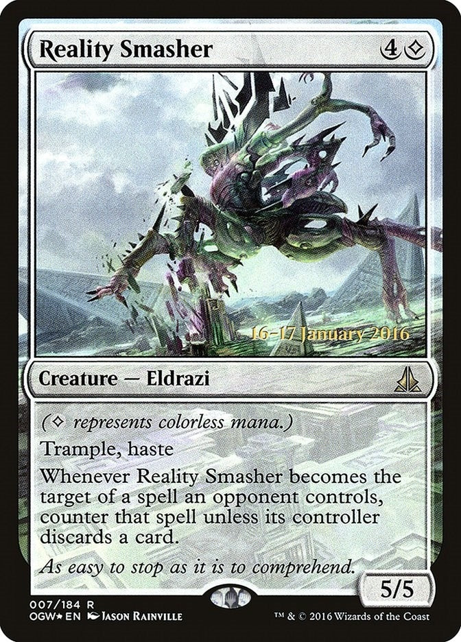 Reality Smasher (7) (Prerelease Cards)