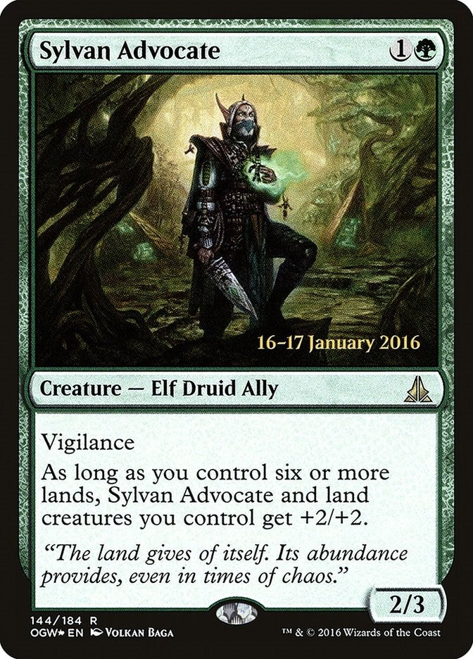 Sylvan Advocate (144) (Prerelease Cards)