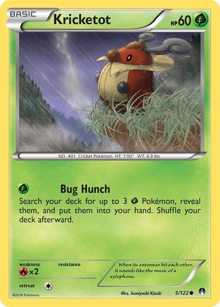 Image for Kricketot (5/122) (XY - BREAKpoint) - Pokemon