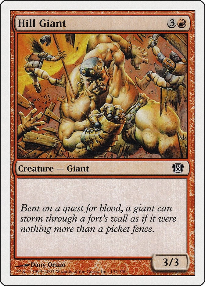 Hill Giant (194) (8th Edition)