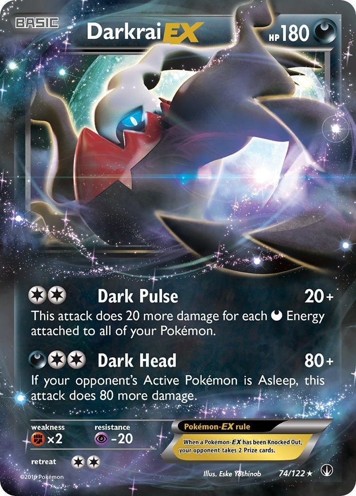 Image for Darkrai EX (74/122) (XY - BREAKpoint) - Pokemon