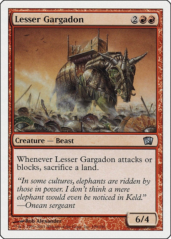 Lesser Gargadon (199) (8th Edition)