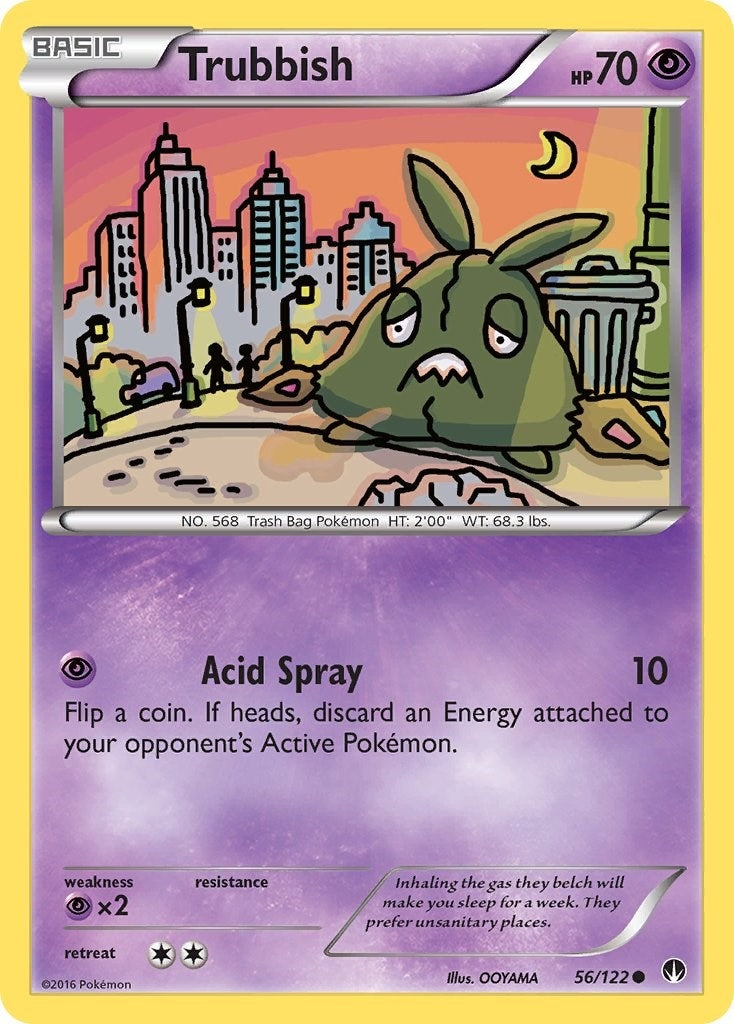 Image for Trubbish (56/122) (XY - BREAKpoint) - Pokemon