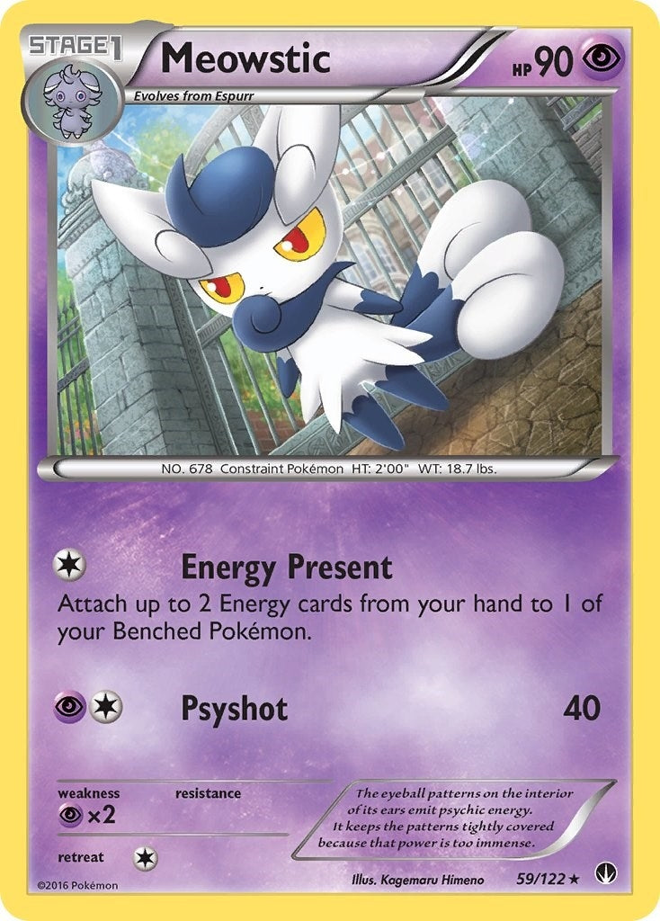 Image for Meowstic (59/122) (XY - BREAKpoint) - Pokemon
