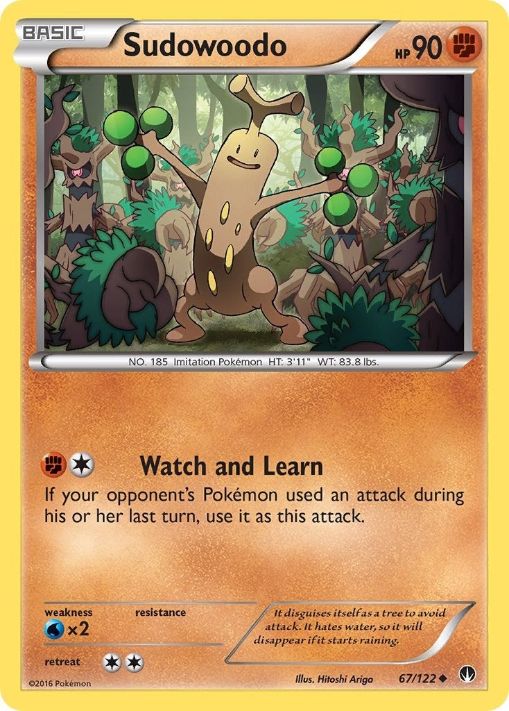 Image for Sudowoodo (67/122) (XY - BREAKpoint) - Pokemon