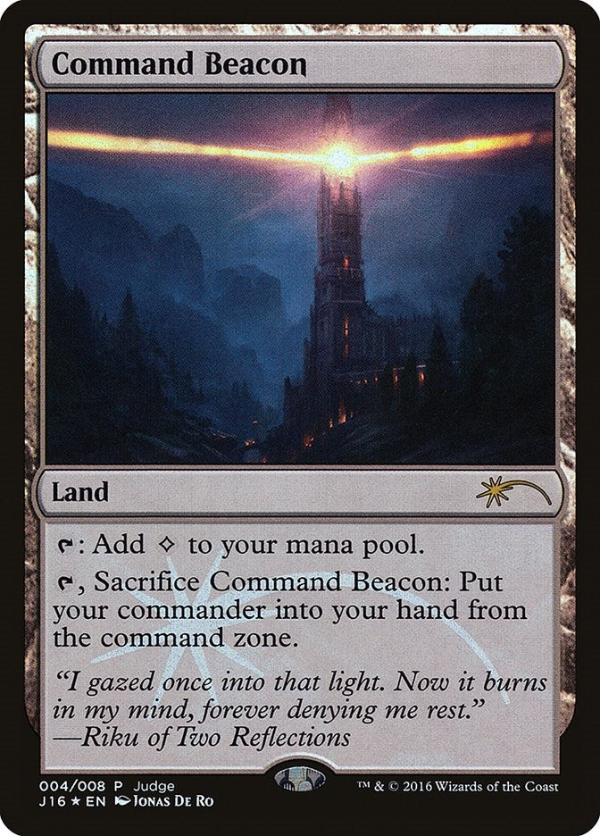 Command Beacon (4) (Judge Promos)