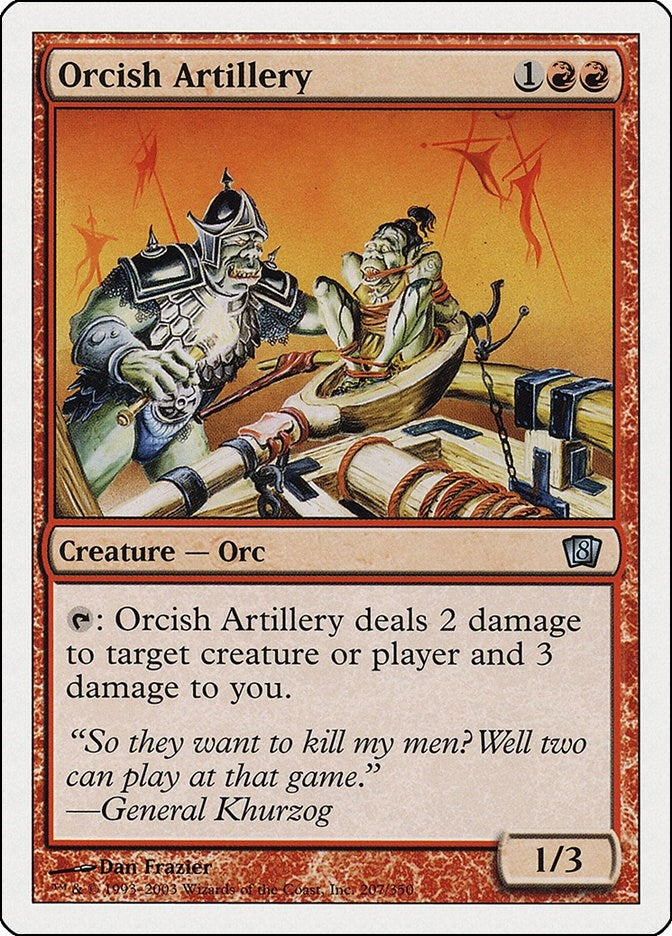 Orcish Artillery (207) (8th Edition)