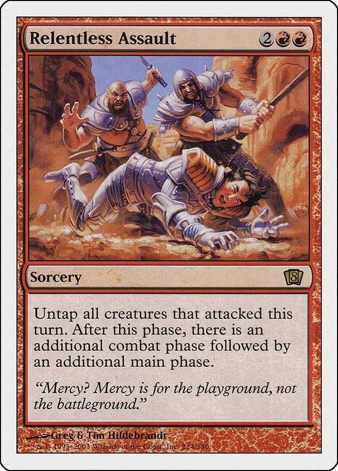 Relentless Assault (214) (8th Edition)