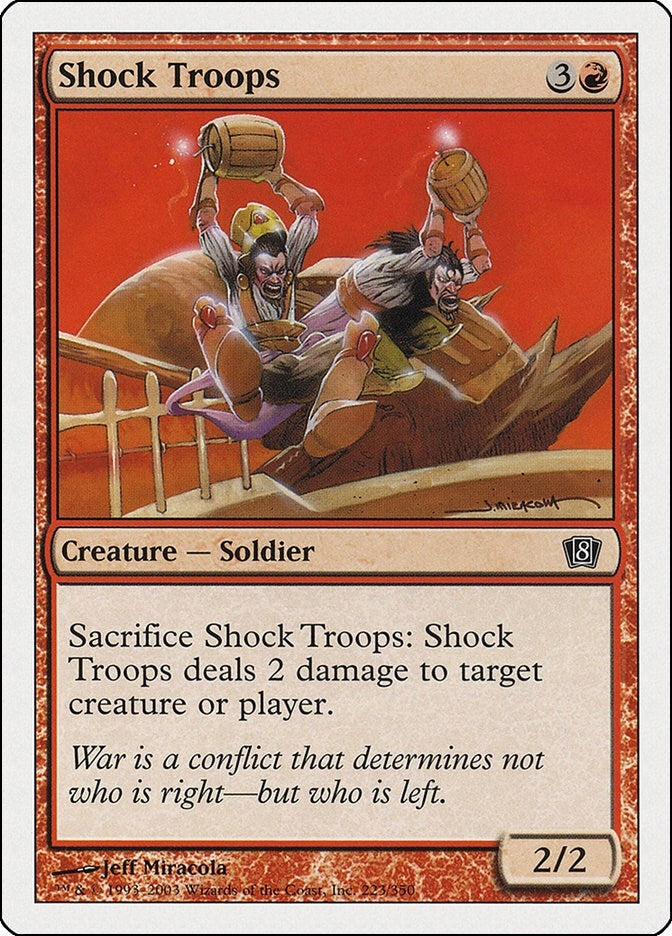 Shock Troops (223) (8th Edition)