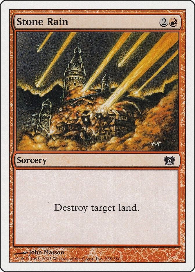 Stone Rain (225) (8th Edition)