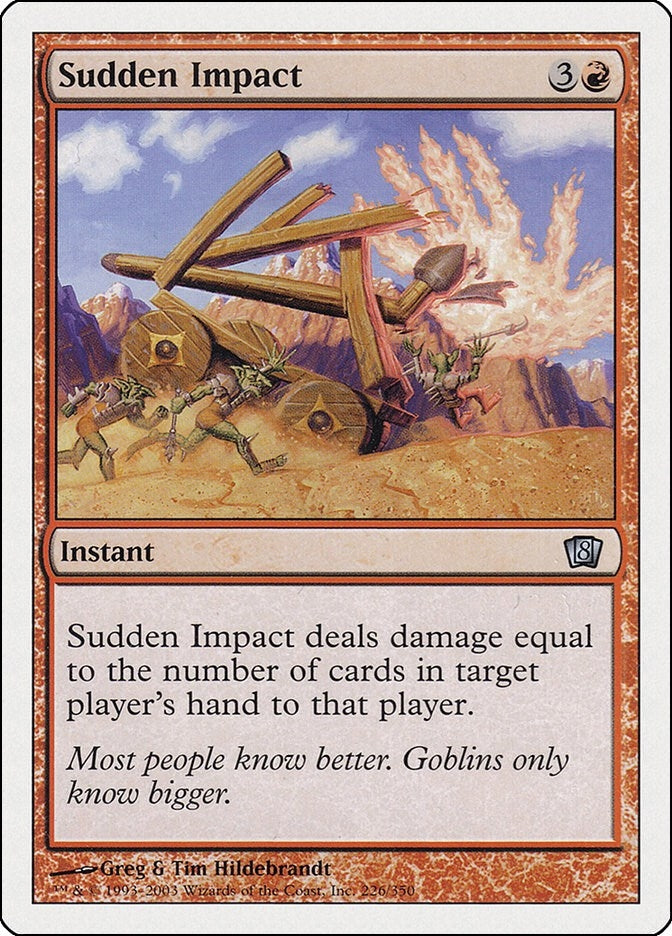 Sudden Impact (226) (8th Edition)