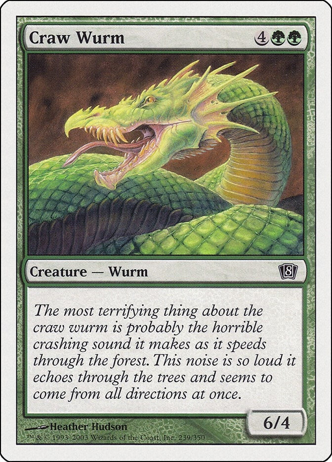 Craw Wurm (239) (8th Edition)