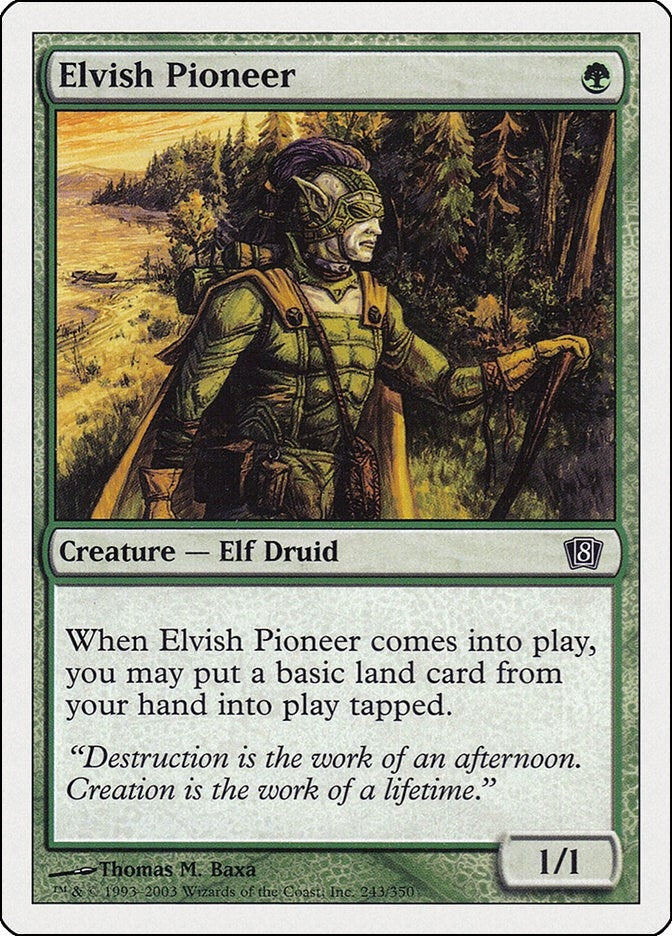 Elvish Pioneer (243) (8th Edition)