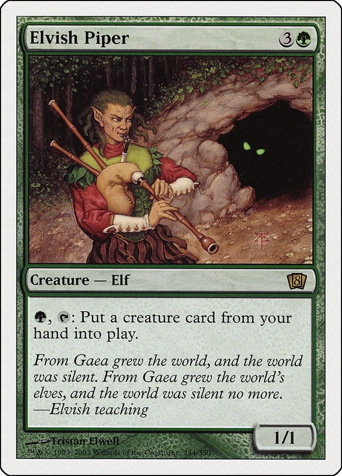 Elvish Piper (244) (8th Edition)