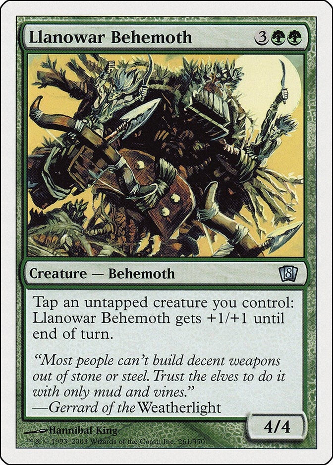 Llanowar Behemoth (261) (8th Edition)