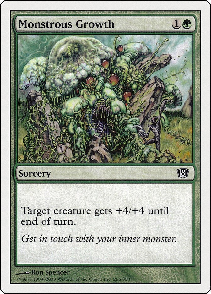 Monstrous Growth (266) (8th Edition)