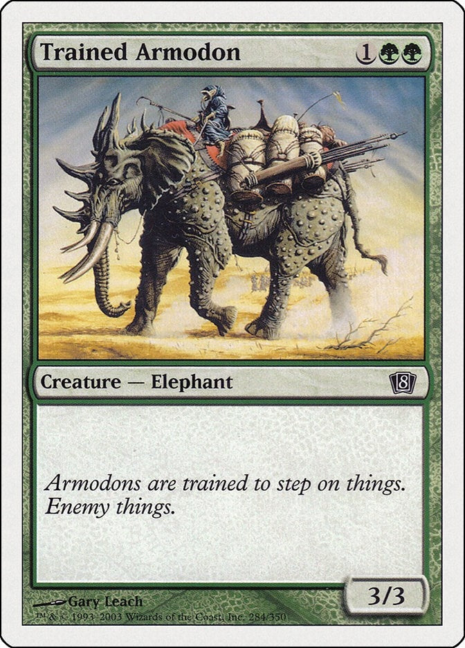 Trained Armodon (284) (8th Edition)