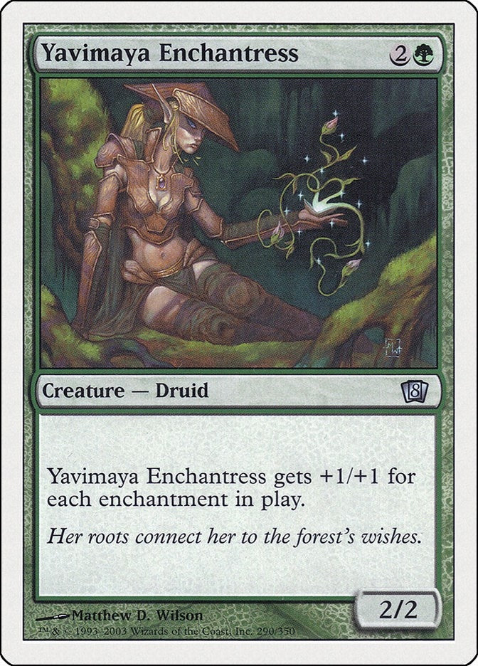 Image for Yavimaya Enchantress (290) [8ED]