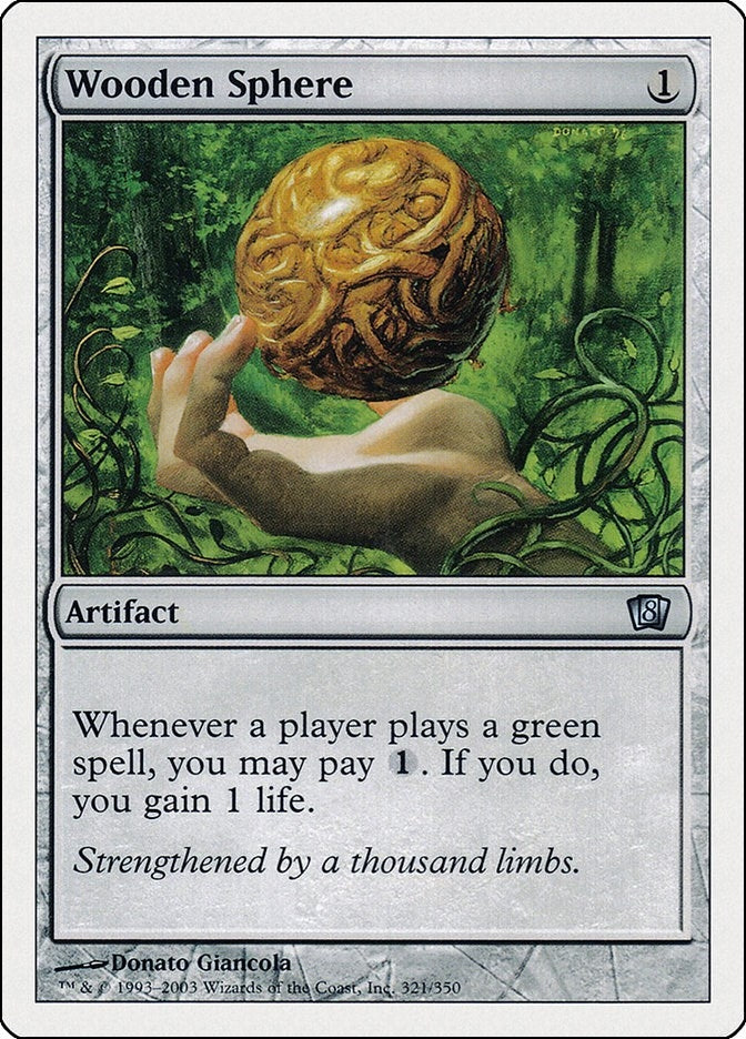 Wooden Sphere (321)