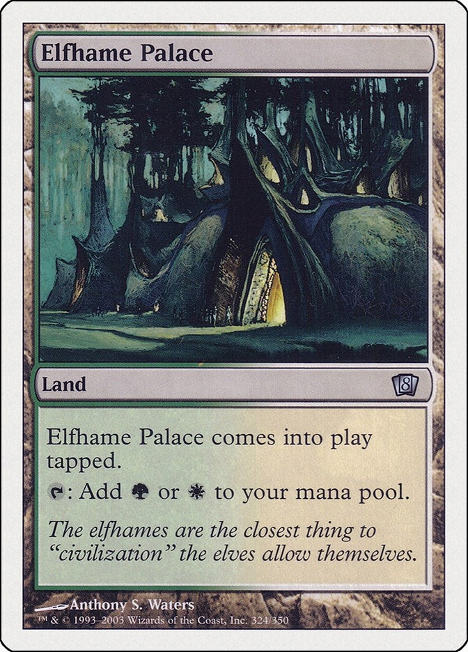 Image for Elfhame Palace (324) (8th Edition) - Magic: The Gathering