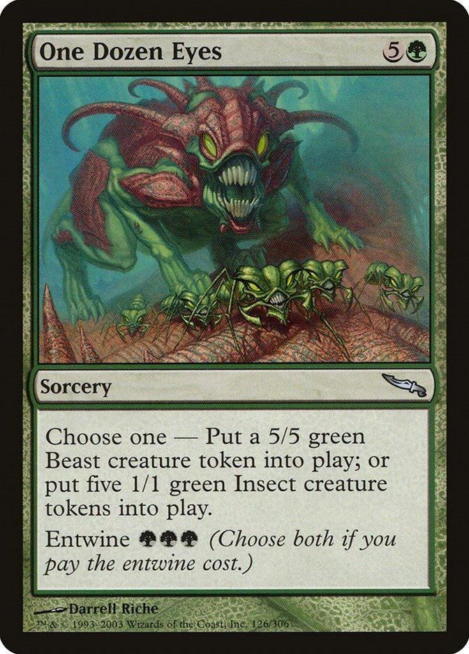 One Dozen Eyes (126) (Mirrodin)