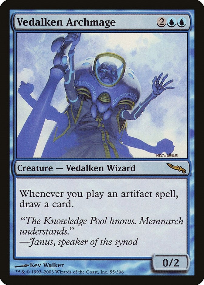 Vedalken Archmage (55) (Mirrodin)