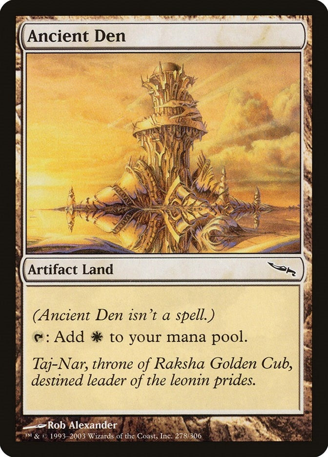 Ancient Den (278) (Mirrodin)