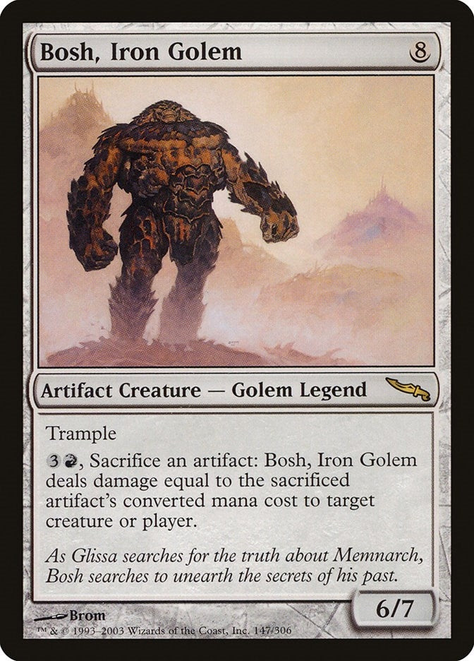 Bosh, Iron Golem (147) (Mirrodin)