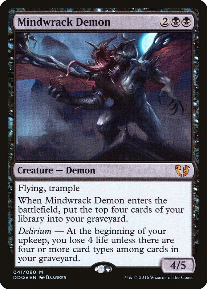 Mindwrack Demon (41) (Duel Decks: Blessed vs. Cursed)