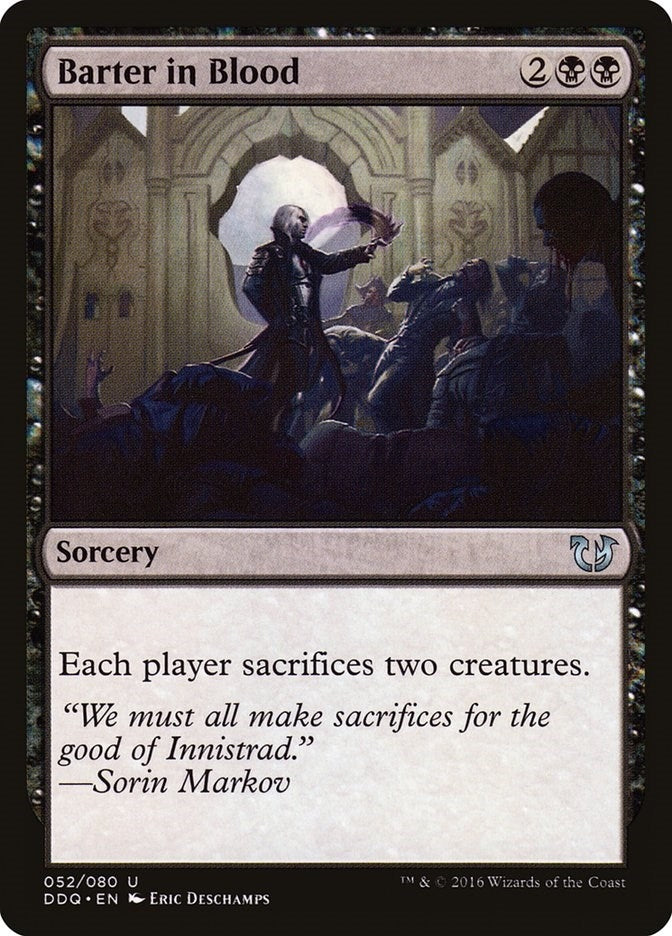 Barter in Blood (52) (Duel Decks: Blessed vs. Cursed)