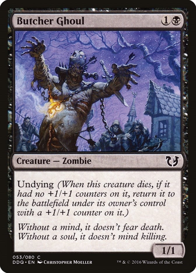 Butcher Ghoul (53) (Duel Decks: Blessed vs. Cursed)