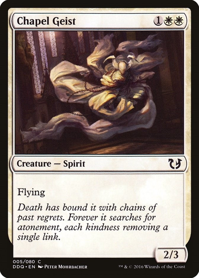 Chapel Geist (5) (Duel Decks: Blessed vs. Cursed)