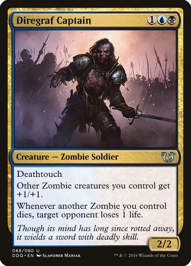 Diregraf Captain (68) (Duel Decks: Blessed vs. Cursed)