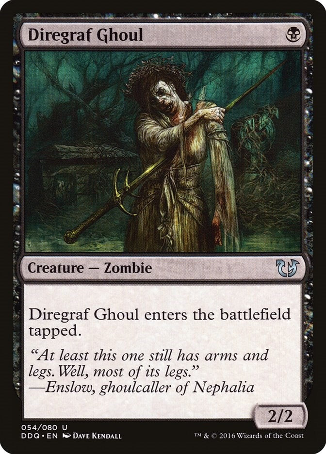 Diregraf Ghoul (54) (Duel Decks: Blessed vs. Cursed)
