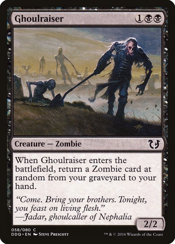 Ghoulraiser (58) (Duel Decks: Blessed vs. Cursed)