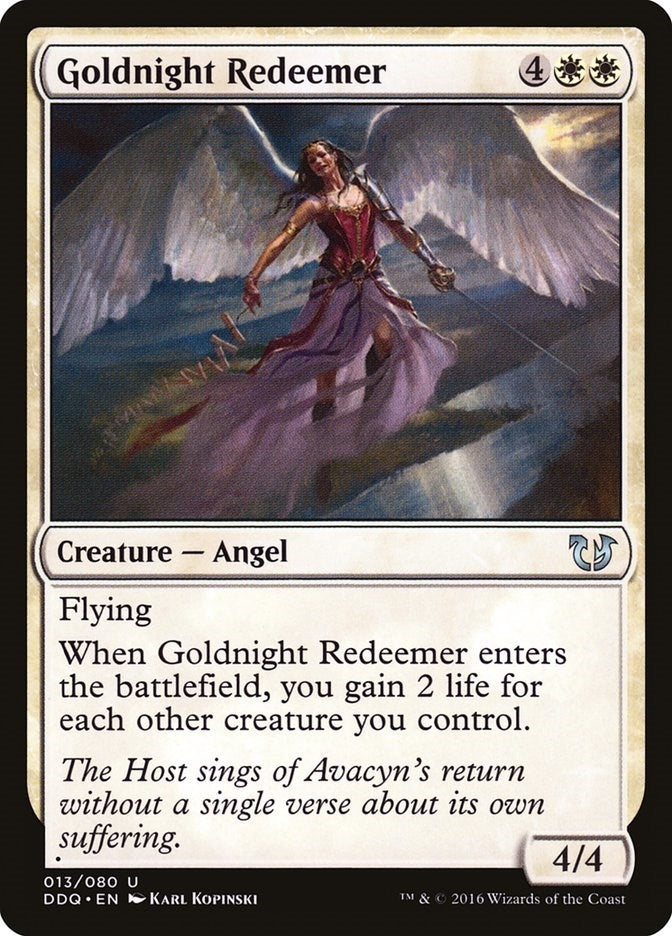 Goldnight Redeemer (13) (Duel Decks: Blessed vs. Cursed)