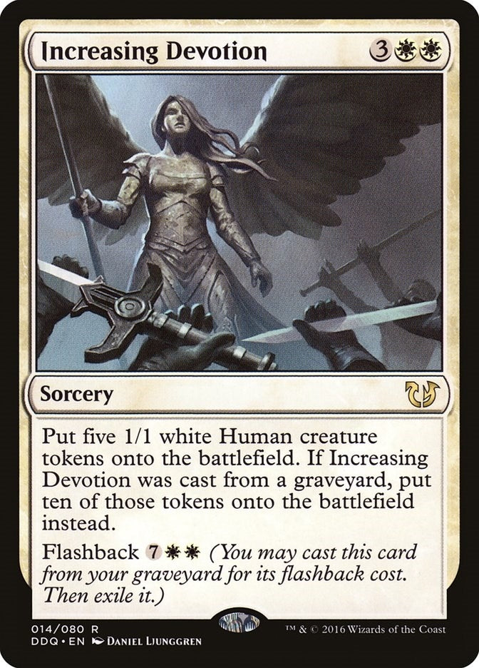 Increasing Devotion (14) (Duel Decks: Blessed vs. Cursed)