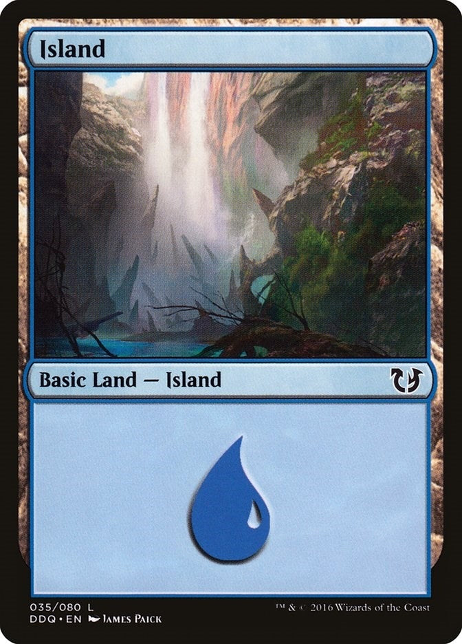 Island (035) (35) (Duel Decks: Blessed vs. Cursed)