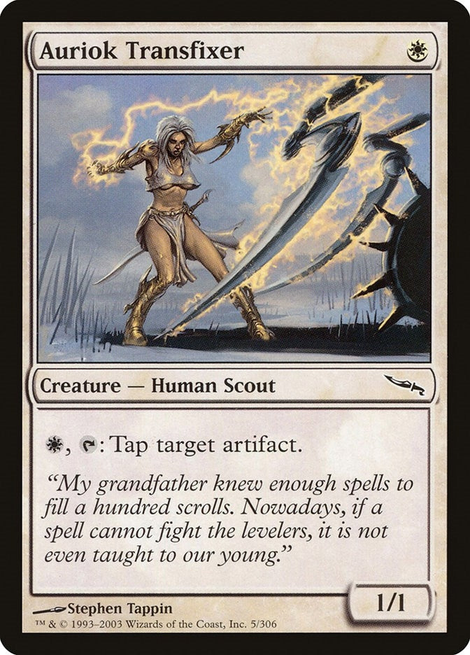 Auriok Transfixer (5) (Mirrodin)