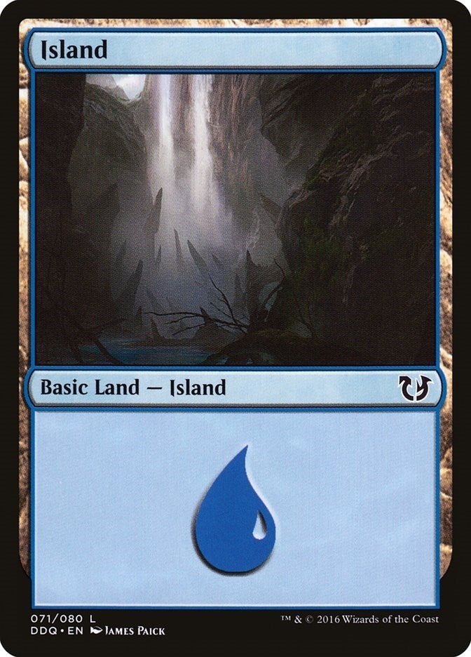 Island (071) (71) (Duel Decks: Blessed vs. Cursed)
