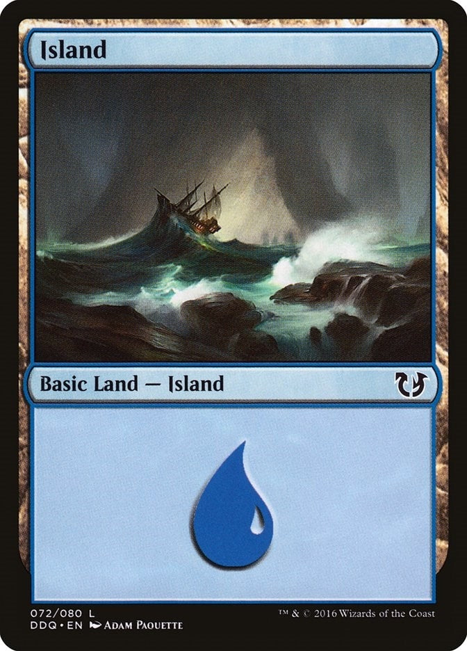 Island (072) (72) (Duel Decks: Blessed vs. Cursed)