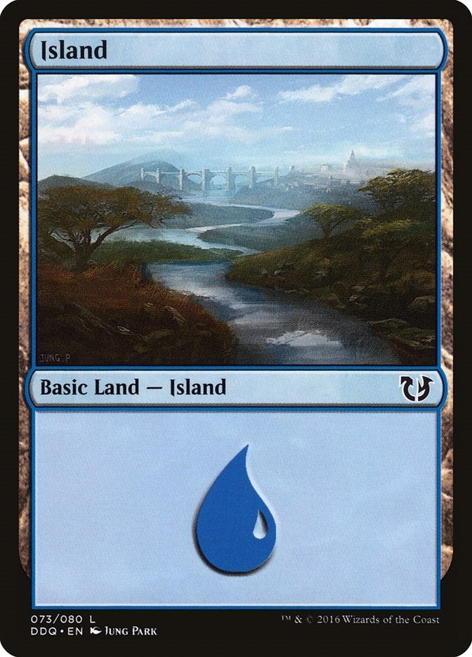 Island (073) (73) (Duel Decks: Blessed vs. Cursed)