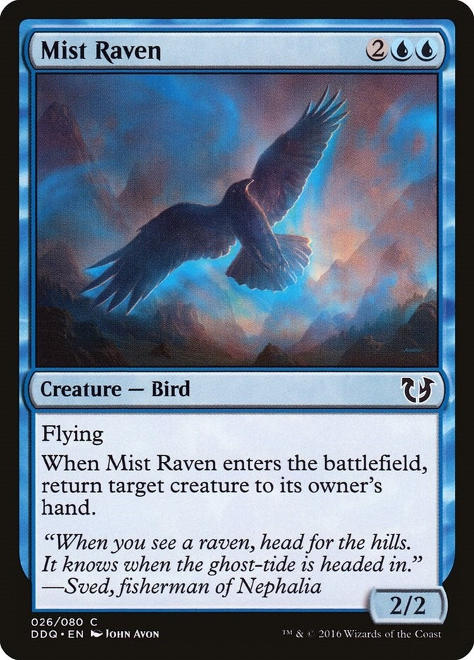 Mist Raven (26) (Duel Decks: Blessed vs. Cursed)
