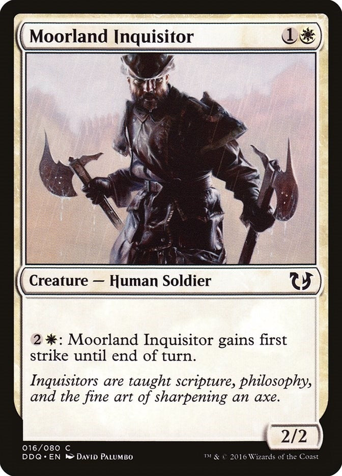Moorland Inquisitor (16) (Duel Decks: Blessed vs. Cursed)