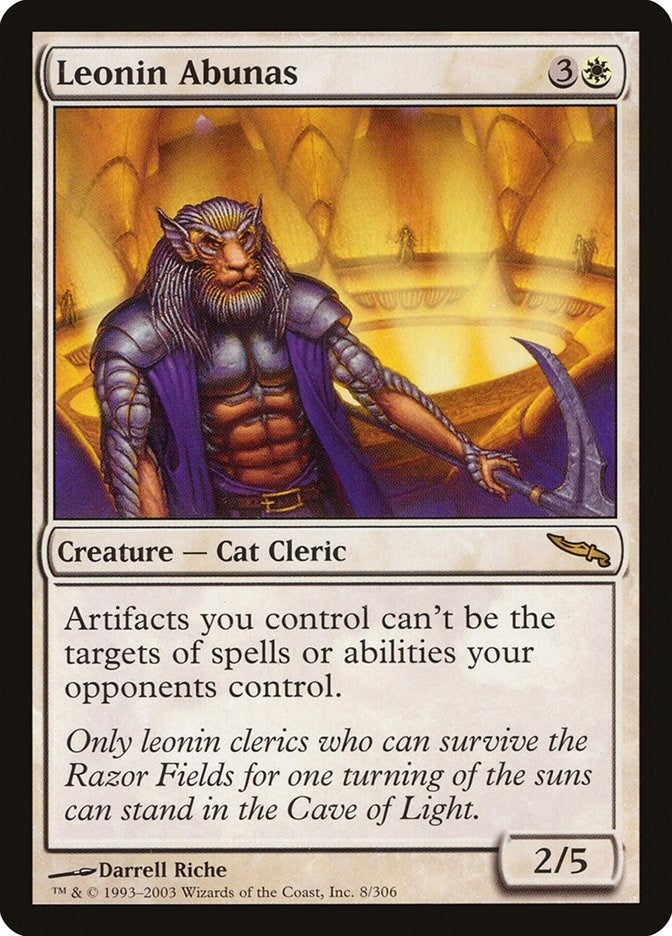 Leonin Abunas (8) (Mirrodin)